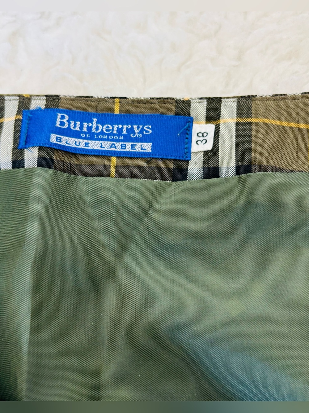 Burberrys Blue Label Multicolor Straight cut Skirt size EU 38 - Picture 5 of 13